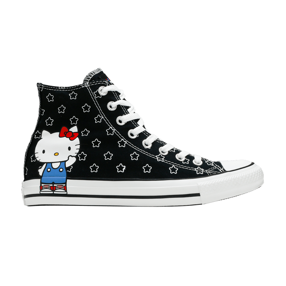Кроссовки Hello Kitty x Converse Chuck Taylor All Star High 'Black'