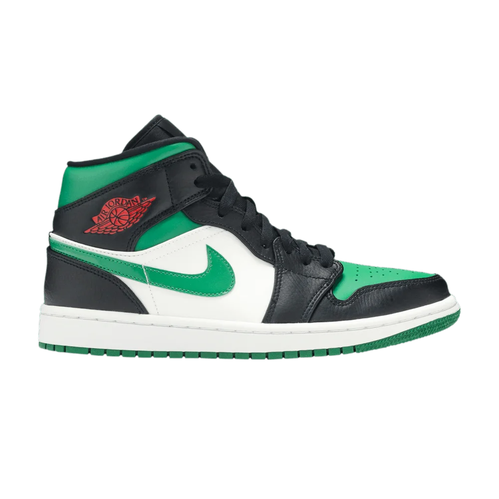 Кроссовки Air Jordan 1 Mid 'Pine Green'