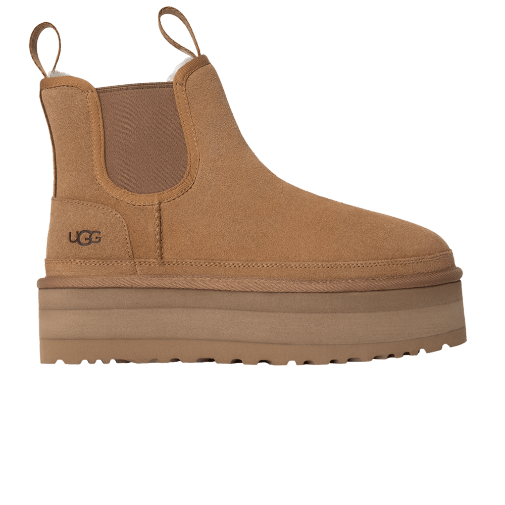 UGG Wmns Neumel Platform Chelsea Boot 'Chestnut'