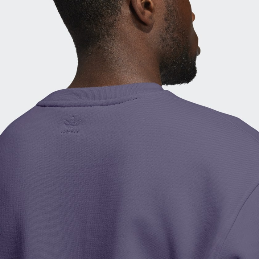 Свитшот adidas Pharrell Williams Basics Crewneck Sweatshirt Tech Purple