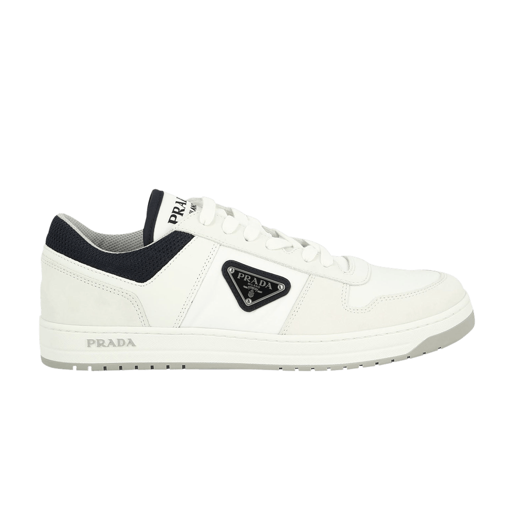 Кроссовки Prada Downtown Re-Nylon 'White Ultramarine Blue'