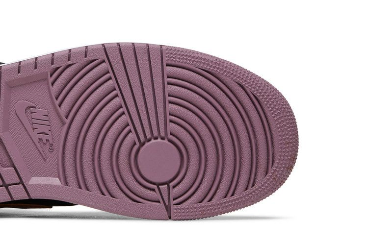 Кроссовки Air Jordan 1 Mid SE 'Black Sky J Mauve'