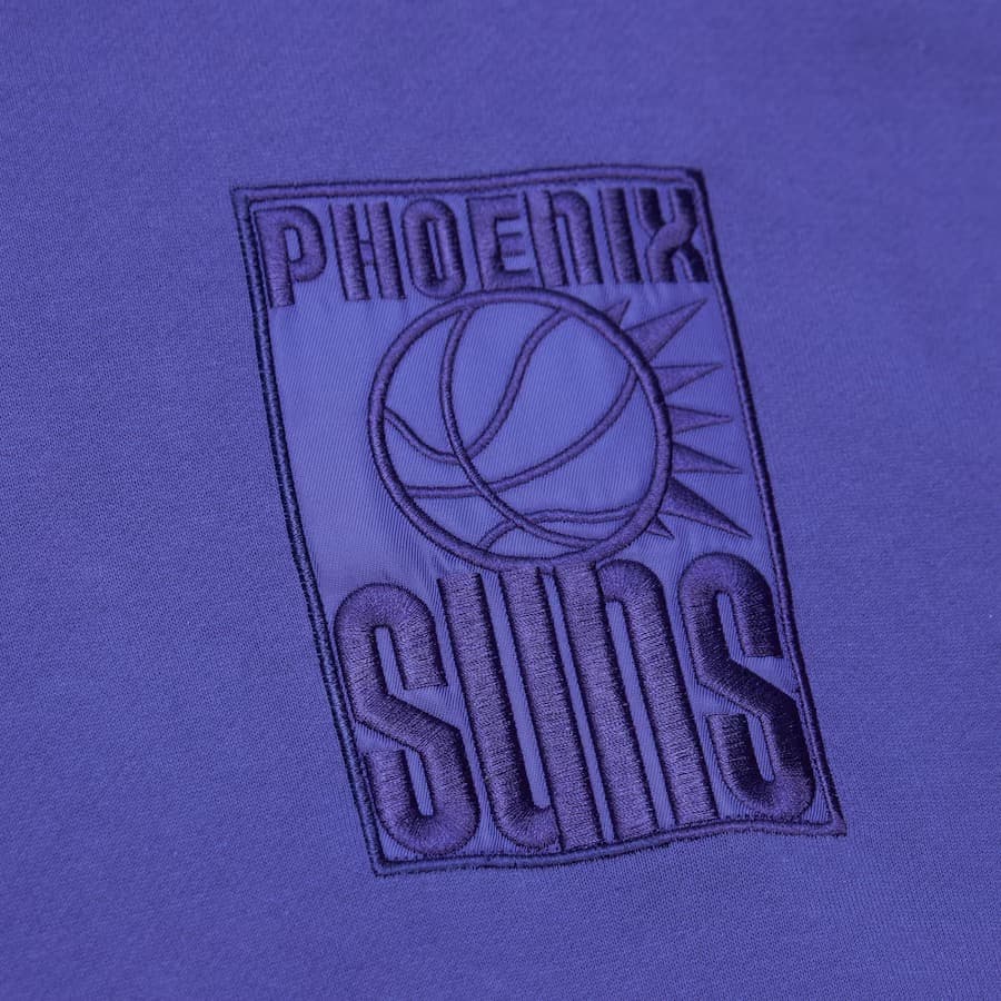 Худи Mitchell & Ness Purple Phoenix Suns Tonal Logo Heavyweight Fleece Pullover Hoodie
