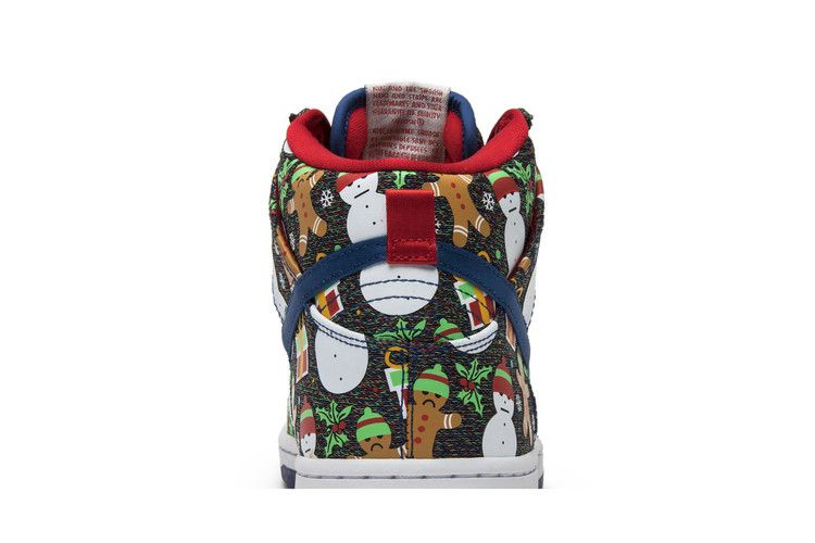 Кроссовки Concepts x Nike SB Dunk Pro High 'Ugly Christmas Sweater' 2017