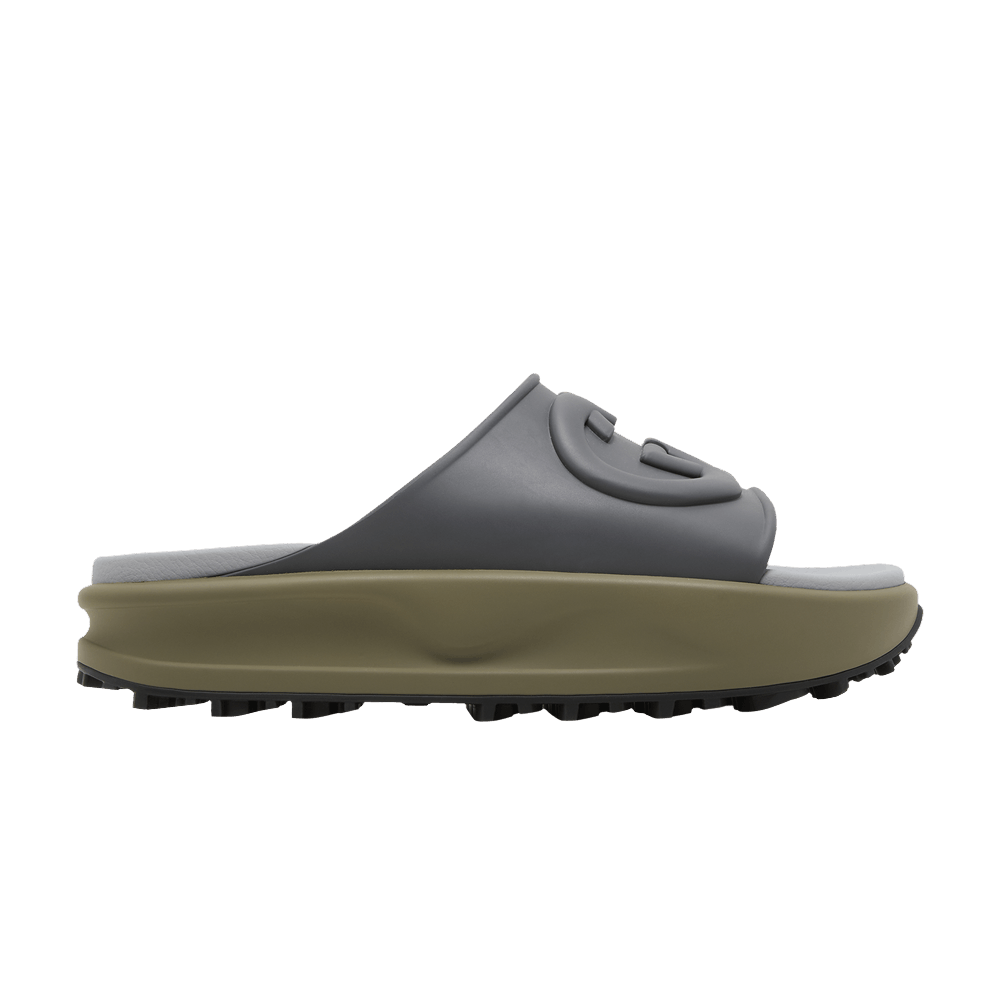 Сандалии Gucci Sandal 'Interlocking G - Dark Grey Khaki'