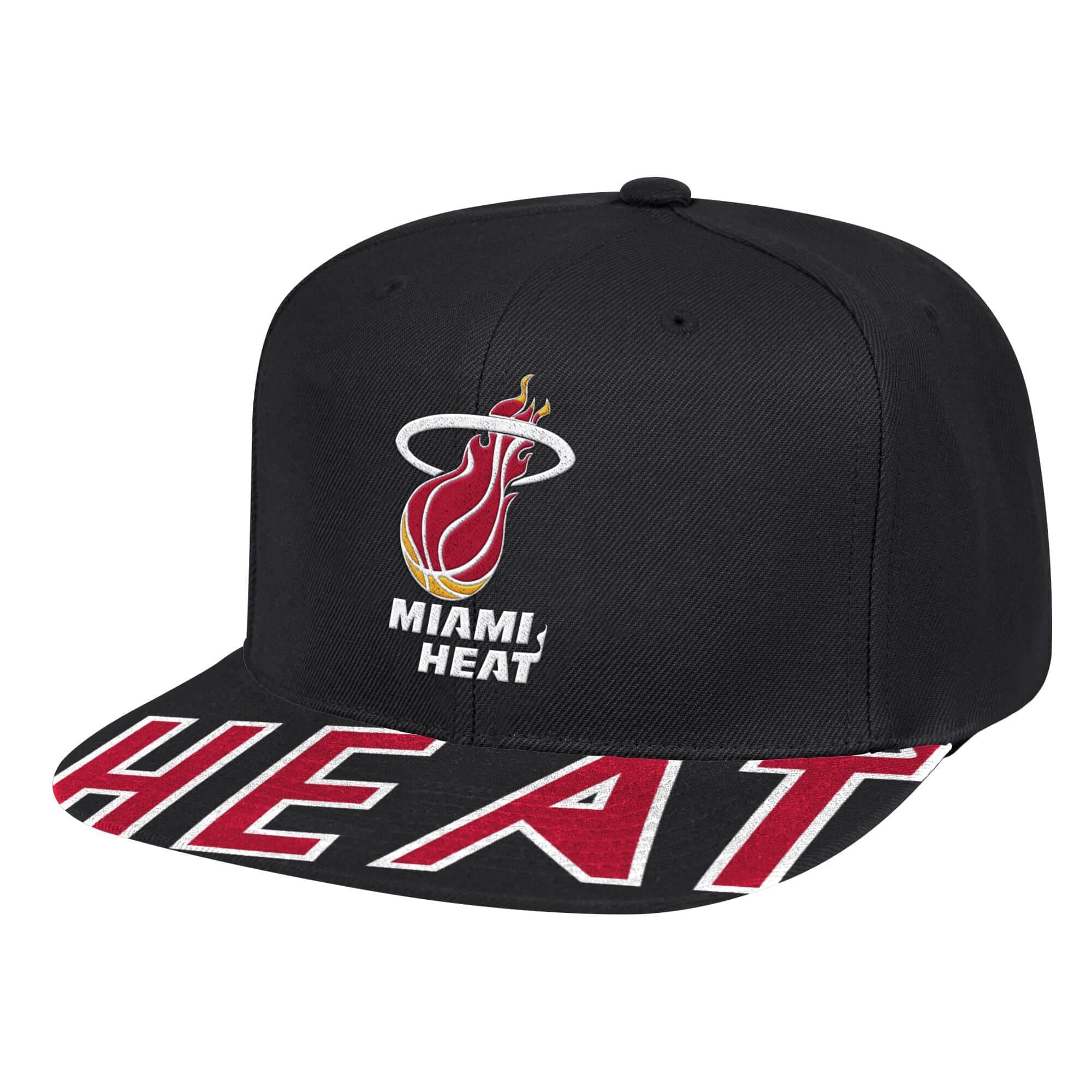 Бейсболка Mitchell & Ness Swingman Pop Snapback HWC Miami Heat Hat