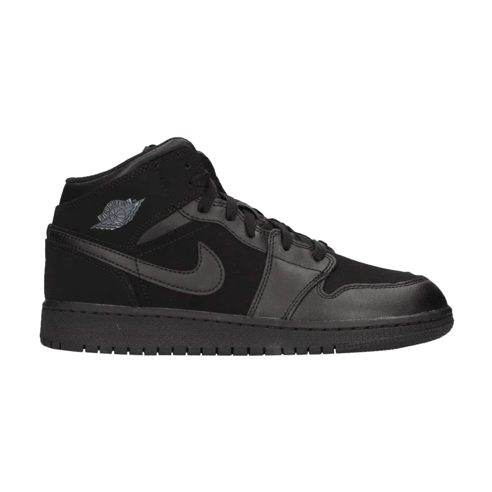 Krossovki-Air-Jordan-1-Retro-Mid-GS-Black-Dark-Grey-2
