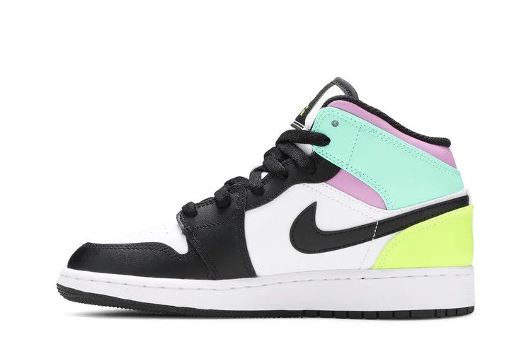 Кроссовки Air Jordan 1 Mid GS 'Pastel'