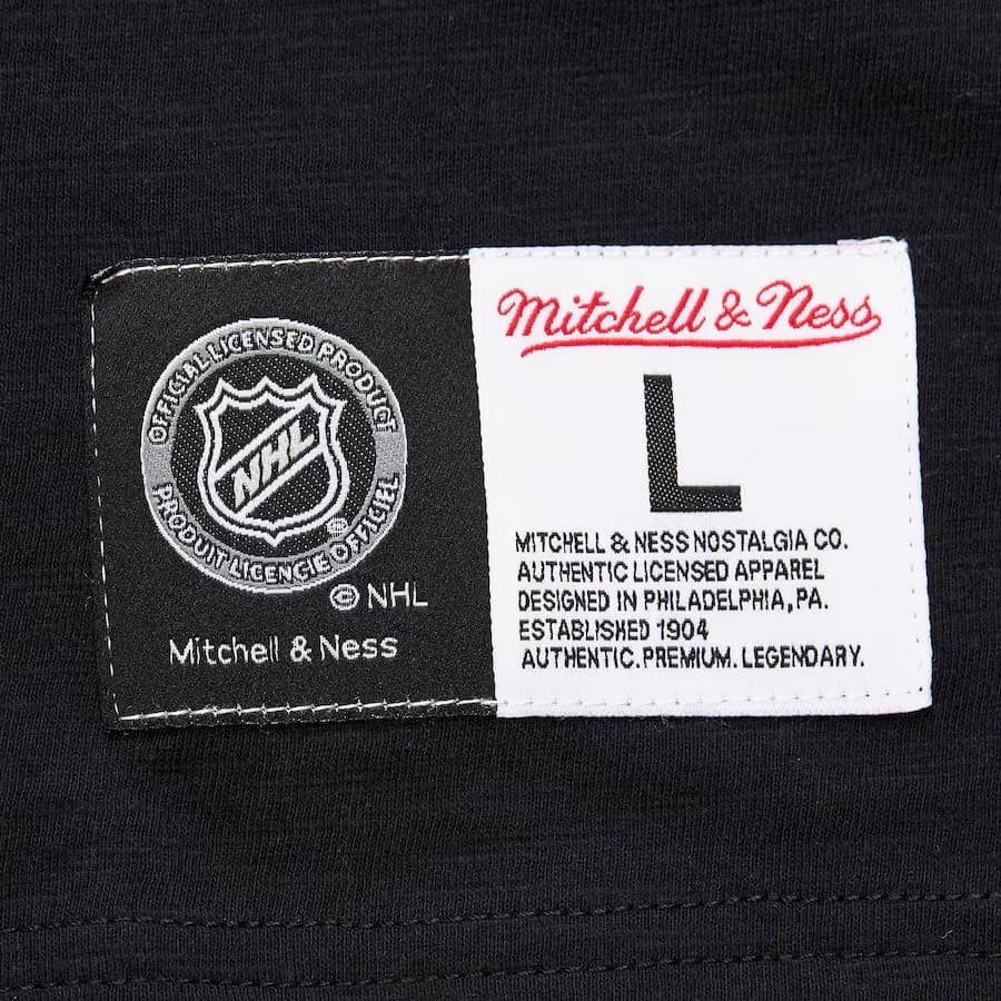 Футболка Mitchell & Ness Black Los Angeles Kings Legendary Slub T-Shirt