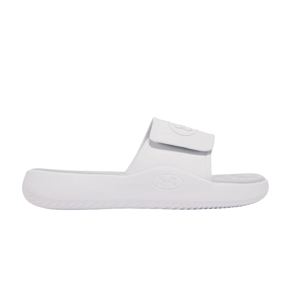 Under Armour Ignite Pro 8 Slide 'White Halo Grey'