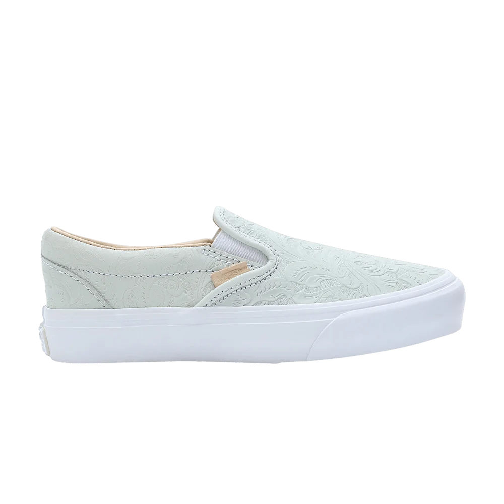 Vans-Classic-Slip-On-VR3-LX-Floral-Imprint-Light-Green