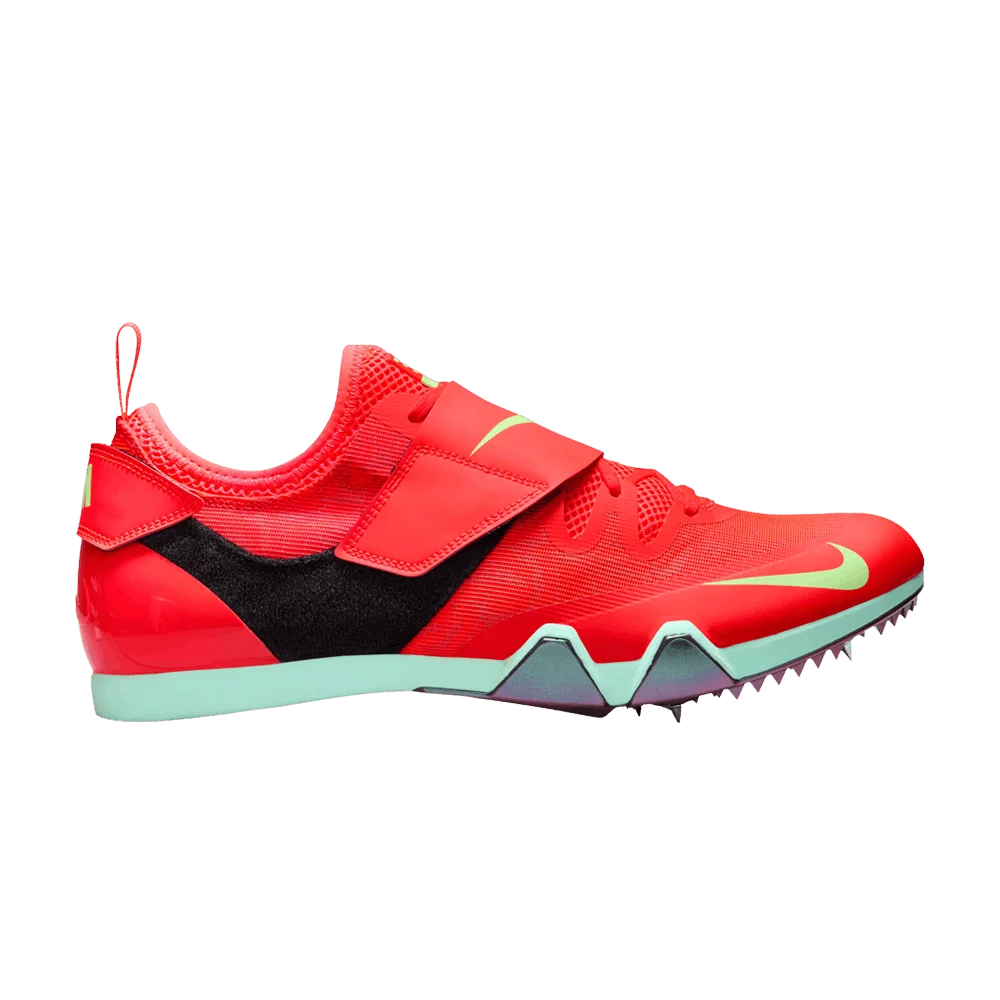 Krossovki-Nike-Zoom-Pole-Vault-Elite-Bright-Crimson-Lime-Blast