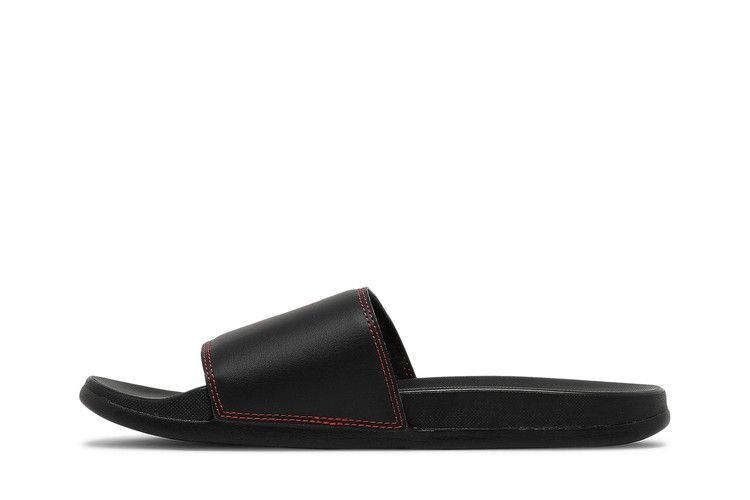 424 x Arsenal FC x adidas Adilette Comfort Slide 'Black Scarlet'