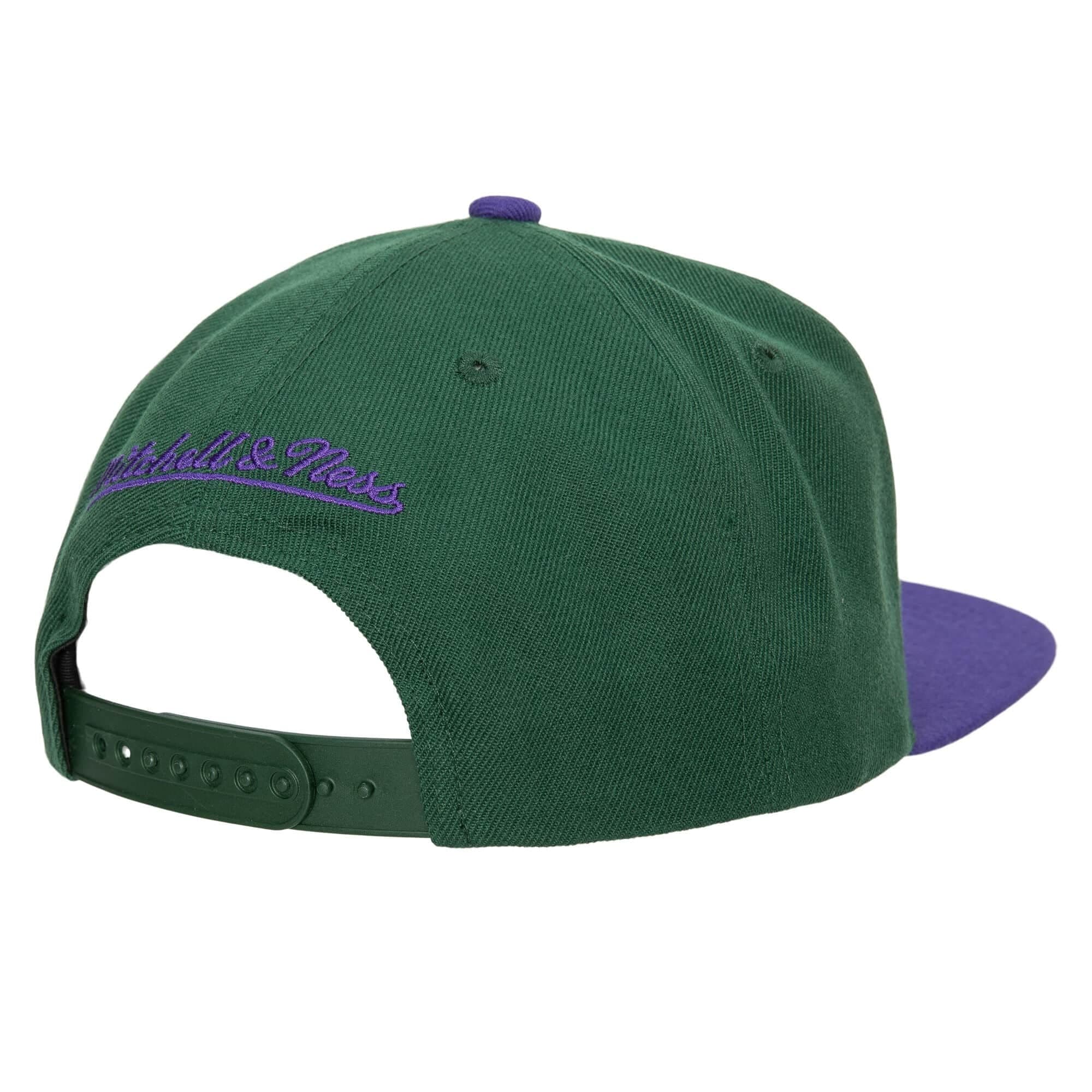 Бейсболка Mitchell & Ness Team 2 Tone 2.0 Snapback HWC Milwaukee Bucks Hat