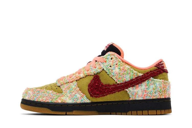 Krossovki-Nike-Dunk-Low-Panda-Monium-Pack-Green-Curry-Multi-Color-2