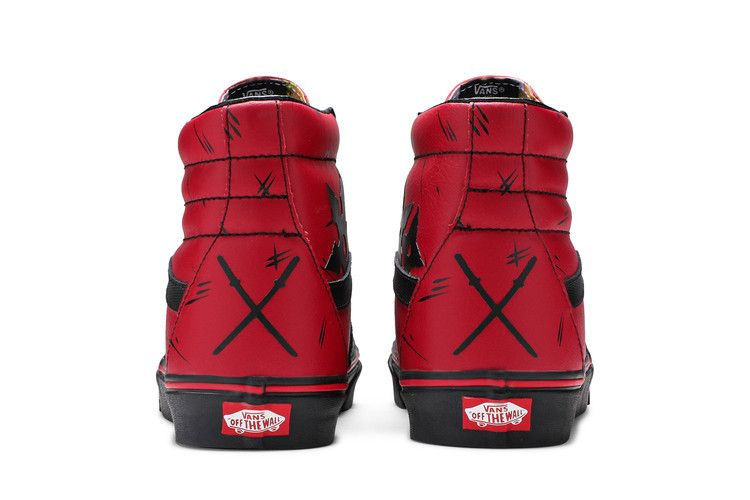 Кроссовки Vans Marvel x SK8-Hi 'Deadpool'