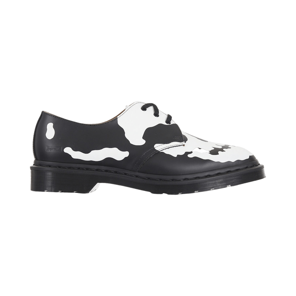 Кроссовки Supreme x Dr. Martens 1461 3-Eye Shoe 'Skull - Black White'