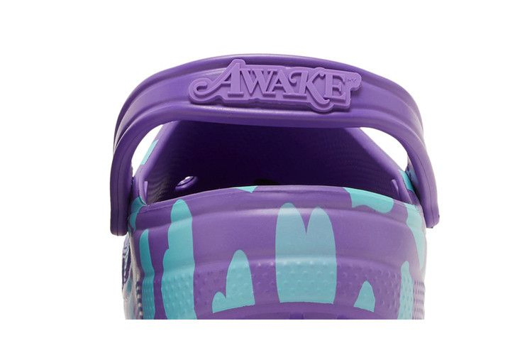 Сабо Awake NY x Crocs Classic Clog 'Home Is Where The Heart Is - Purple'