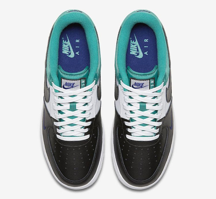 Кроссовки Nike Air Force 1 Low Mini Swoosh 'Neptune Green'