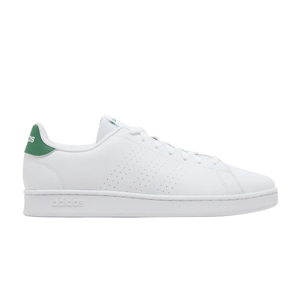 Krossovki-adidas-Advantage-White-Green