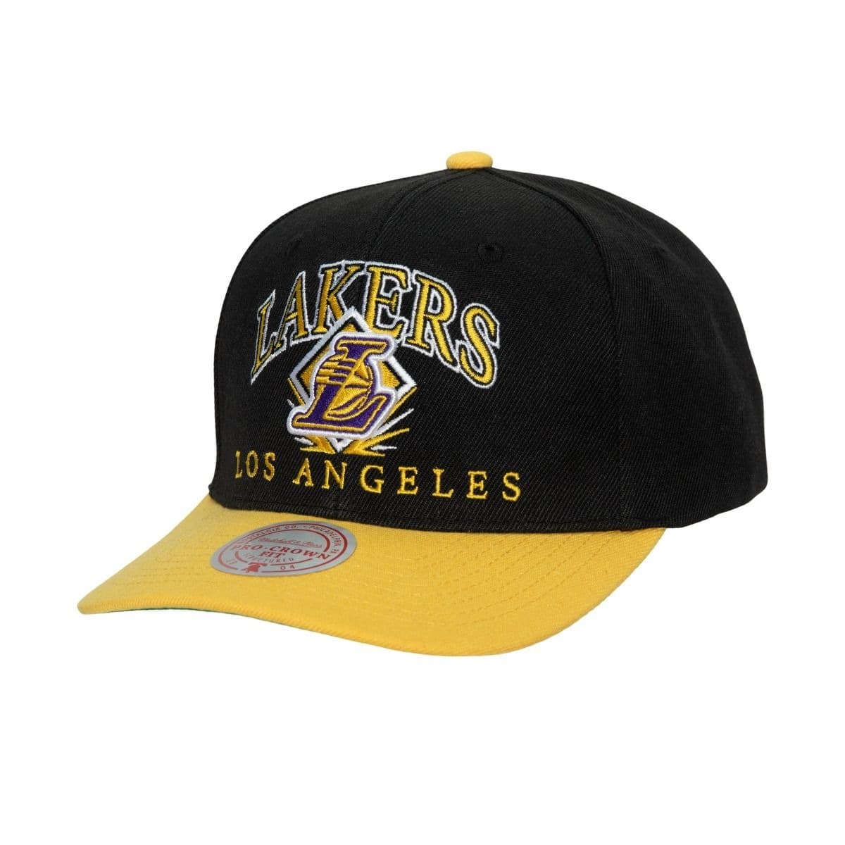 Бейсболка Mitchell & Ness All Pro Classic Snapback Los Angeles Lakers Hat