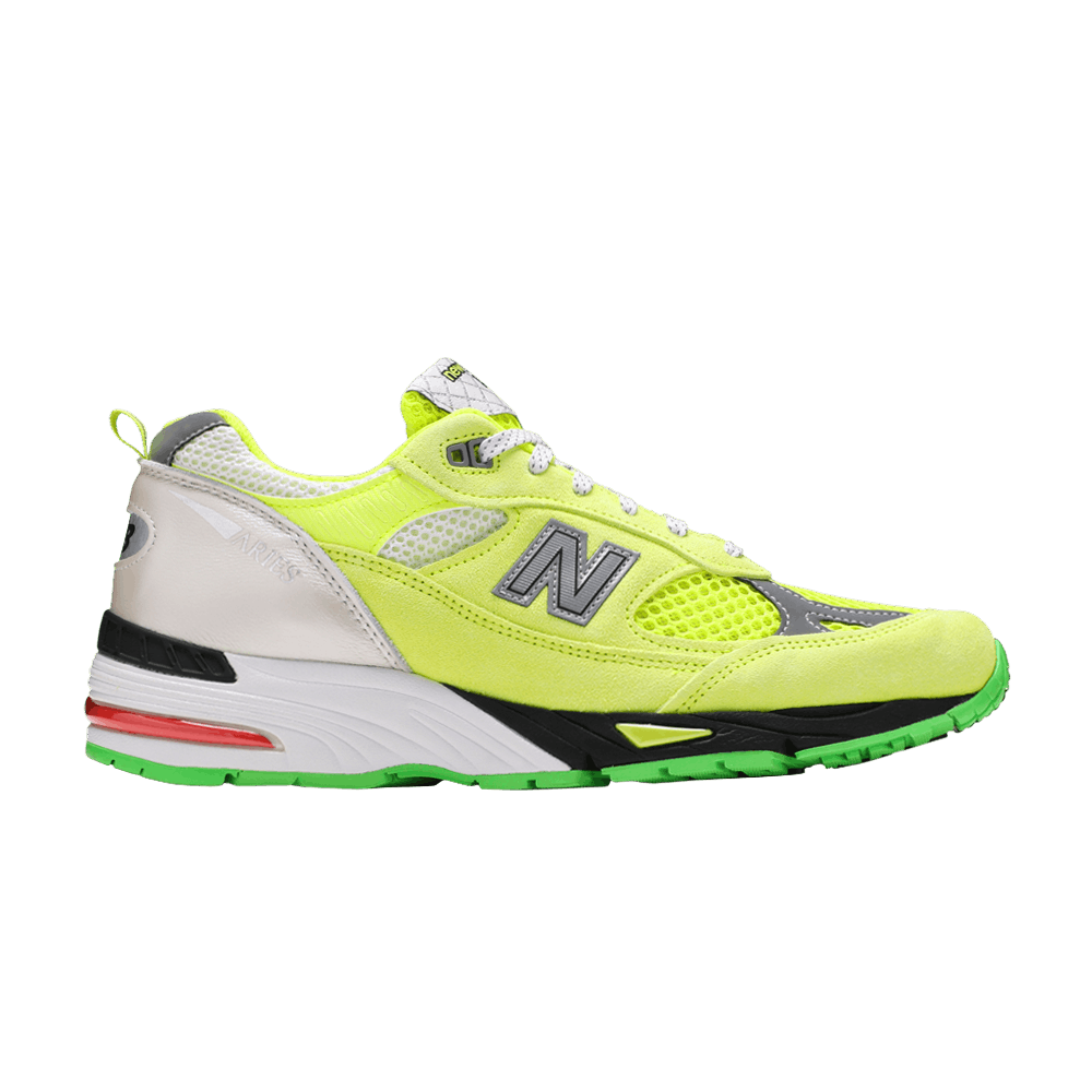Кроссовки Aries x New Balance 991 Made in England 'Neon Yellow'