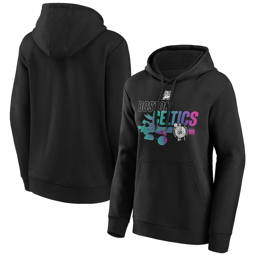 Худи Boston Celtics Fanatics Branded Space Jam Baller Bugs Hoodie – Womens