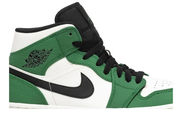 Кроссовки Air Jordan 1 Mid 'Pine Green'