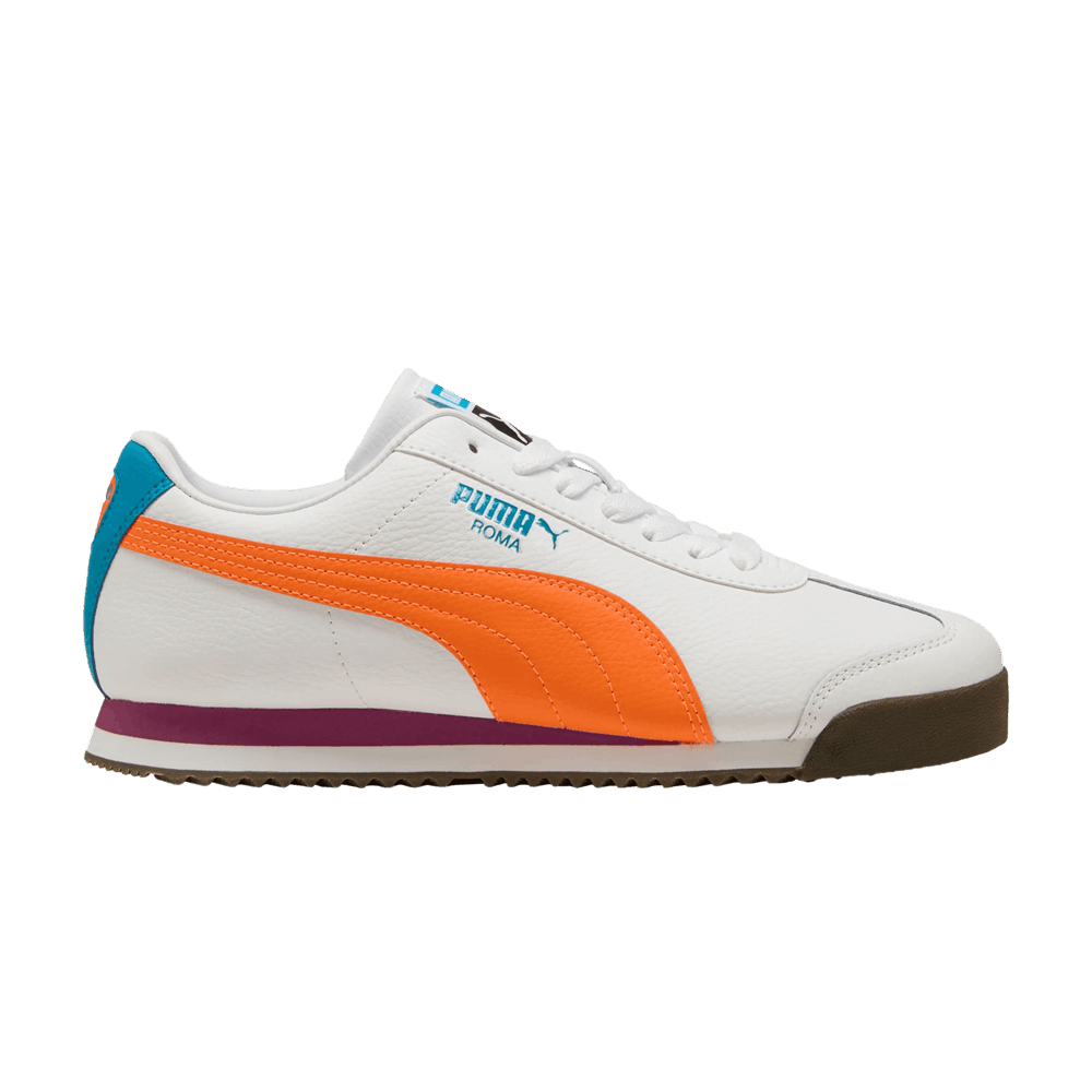 Кроссовки Puma Roma 24 'White Orange Glo'