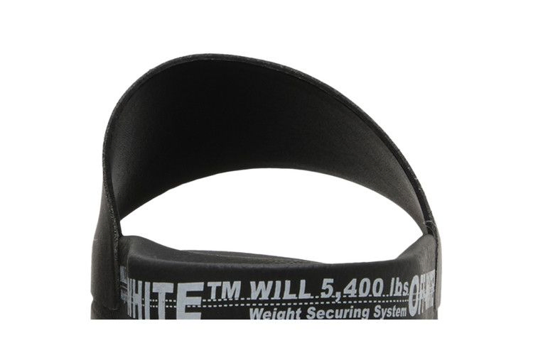 Кроссовки Off-White Industrial Belt Sliders 'Black'