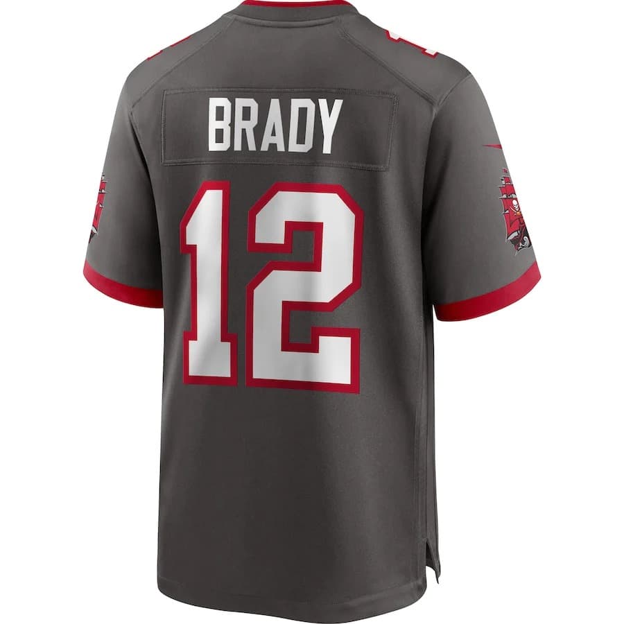 Футболка Nike Tom Brady Tampa Bay Buccaneers Alternate NFL Game Jersey