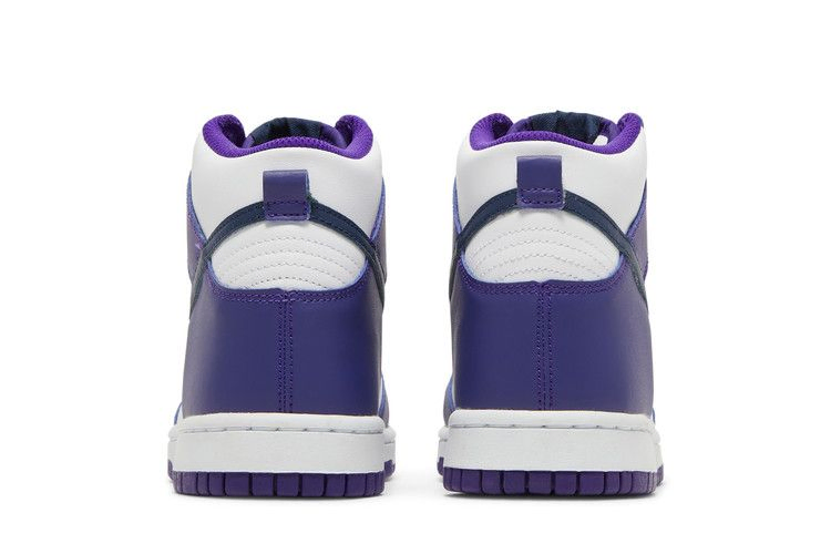 Кроссовки Nike Dunk High GS 'White Midnight Navy'