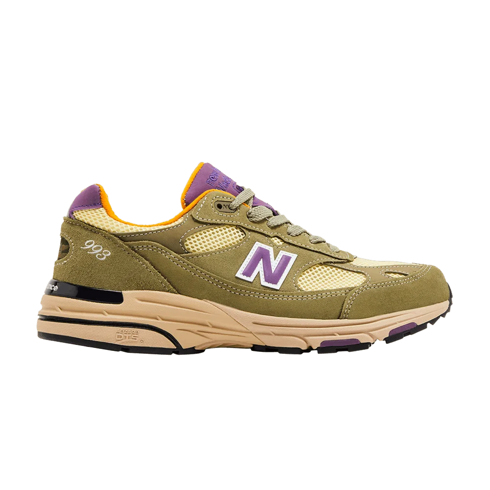 Кроссовки Teddy Santis x New Balance 993 Made in USA 'Olive Leaf Maize'
