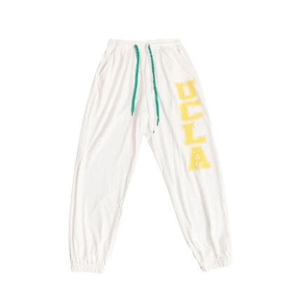 Спортивные брюки 2021 UCLA Hip-hop Style Sweatpants White/Blue