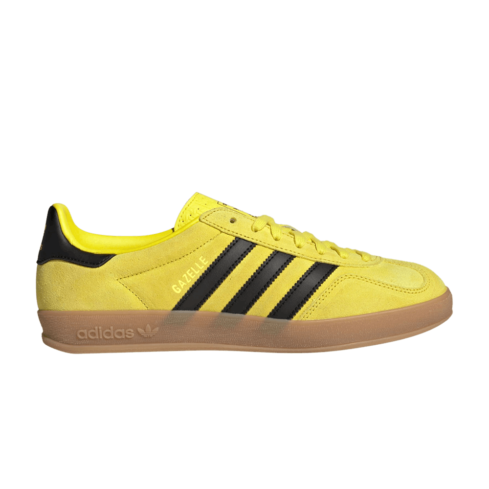 Кроссовки Adidas Gazelle Indoor 'Shock Yellow Black'