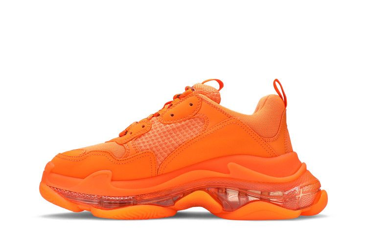 Кроссовки Balenciaga Triple S Sneaker 'Clear Sole - Orange'
