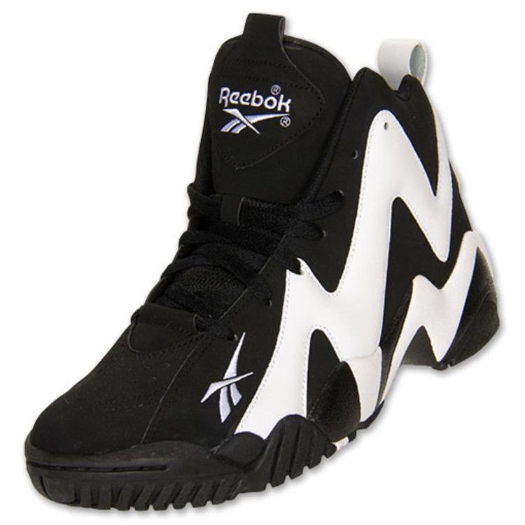 Кроссовки Reebok Kamikaze 2 Retro 'Black White' 2013