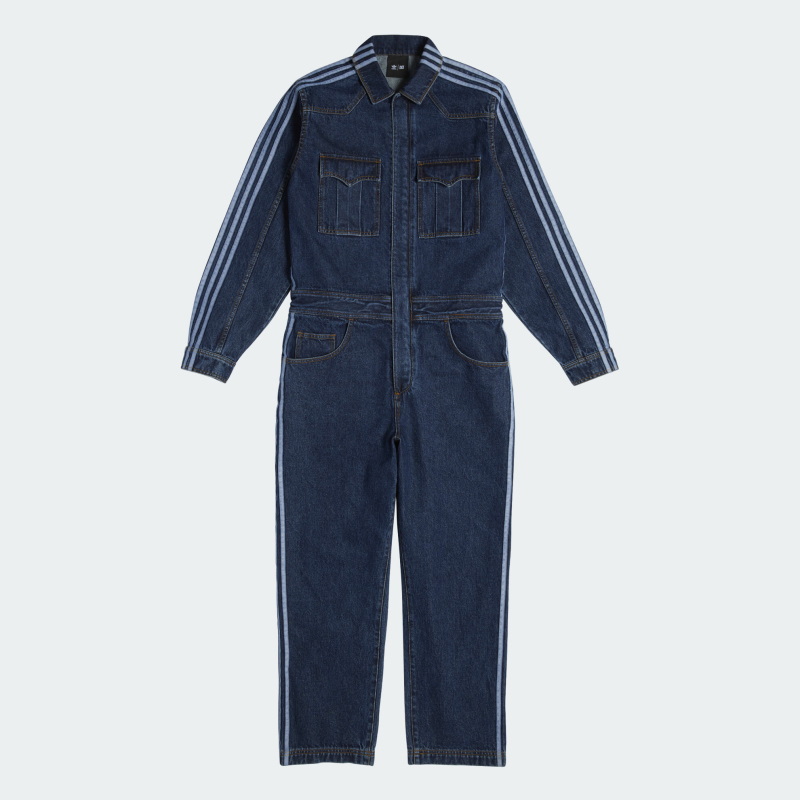Комбинезон adidas Ivy Park Denim Snap Boiler Suit (All Gender) Dark Denim