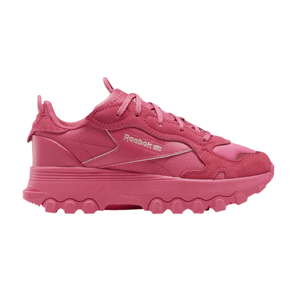 Кроссовки Reebok Cardi B x Classic Leather Big Kid 'Semi Pursuit Pink'