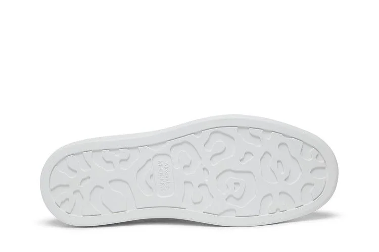Кроссовки Alexander McQueen Wmns Deck Plimsoll Low 'Rose Gold Reflective Glitter'