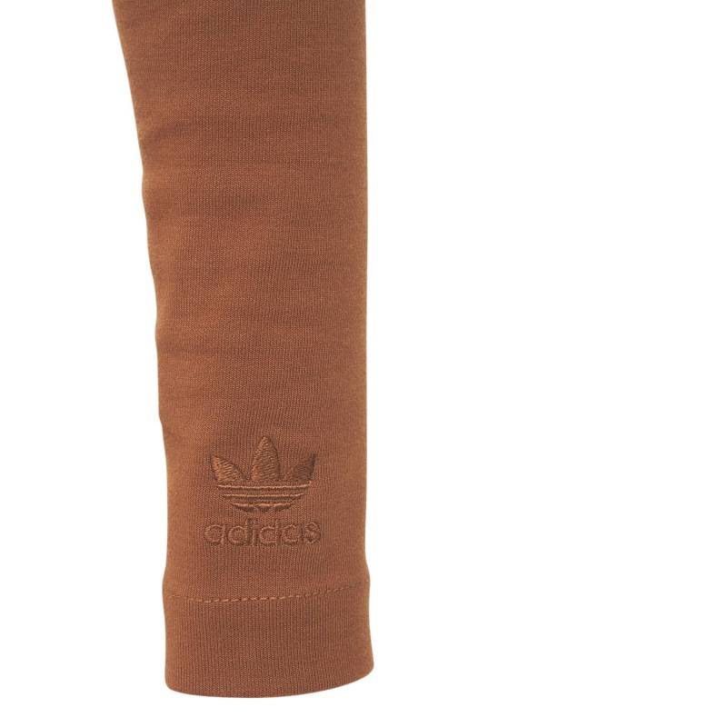 Боди adidas Ivy Park 3-Stripes Bodysuit (Plus Size) Wild Brown