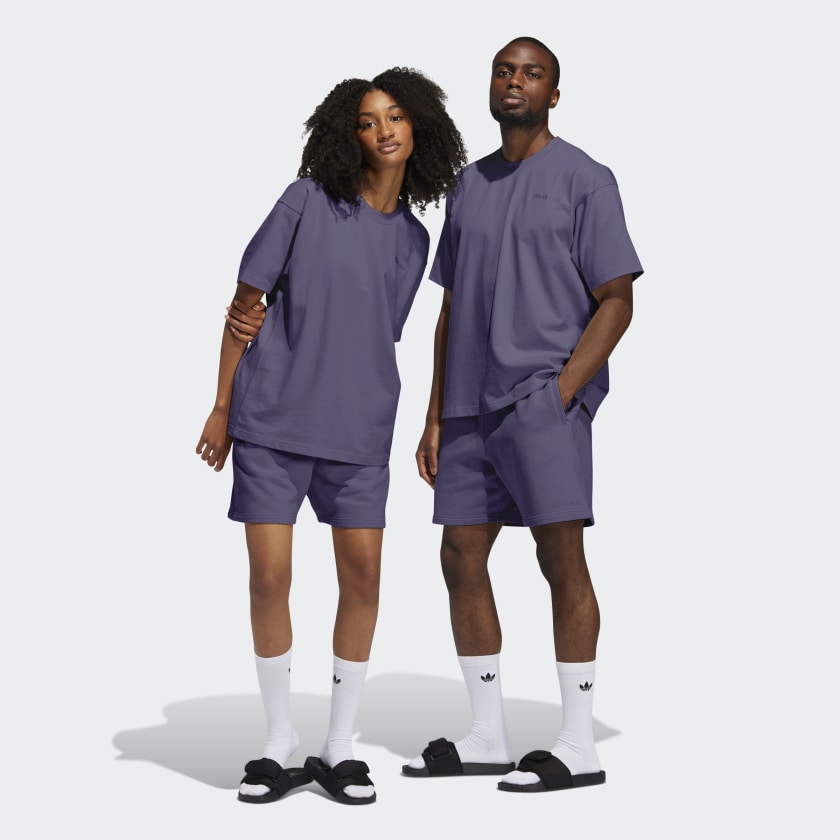 Спортивные шорты adidas Pharrell Williams Basics Sweat Shorts Tech Purple