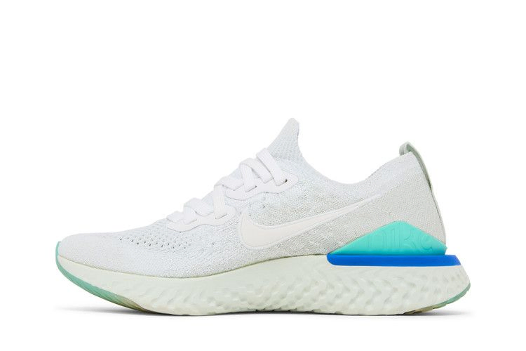 Кроссовки Nike Wmns Epic React Flyknit 2 'White Light Aqua'