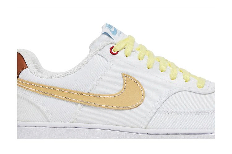 Nike Court Vision Low Canvas 'White Sesame'