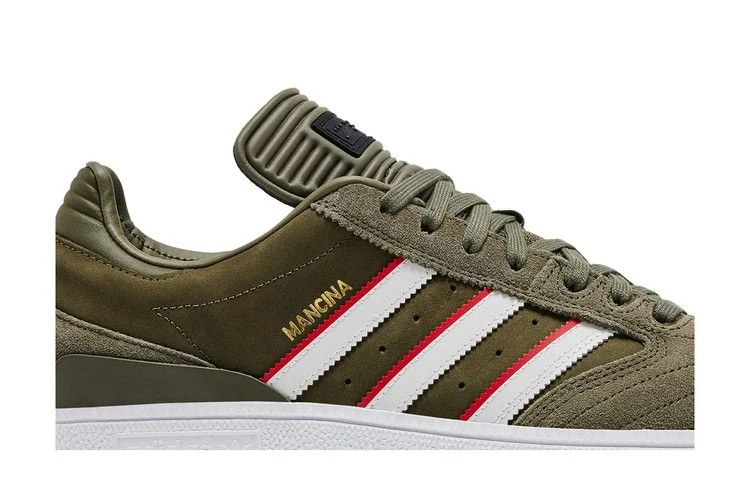 Кроссовки Dan Mancina x adidas Busenitz 'Olive Strata Red'