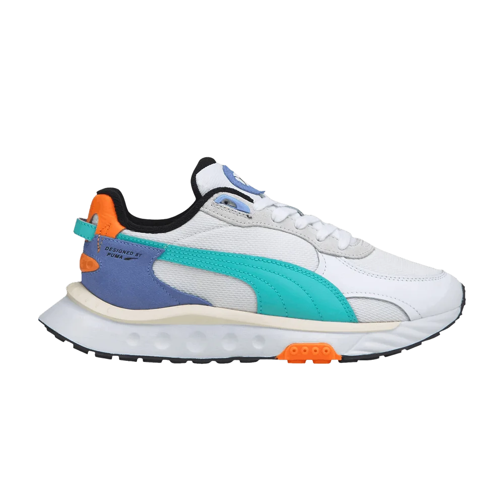 Кроссовки Puma Wmns Wild Rider NRG 'White Elektro Aqua'