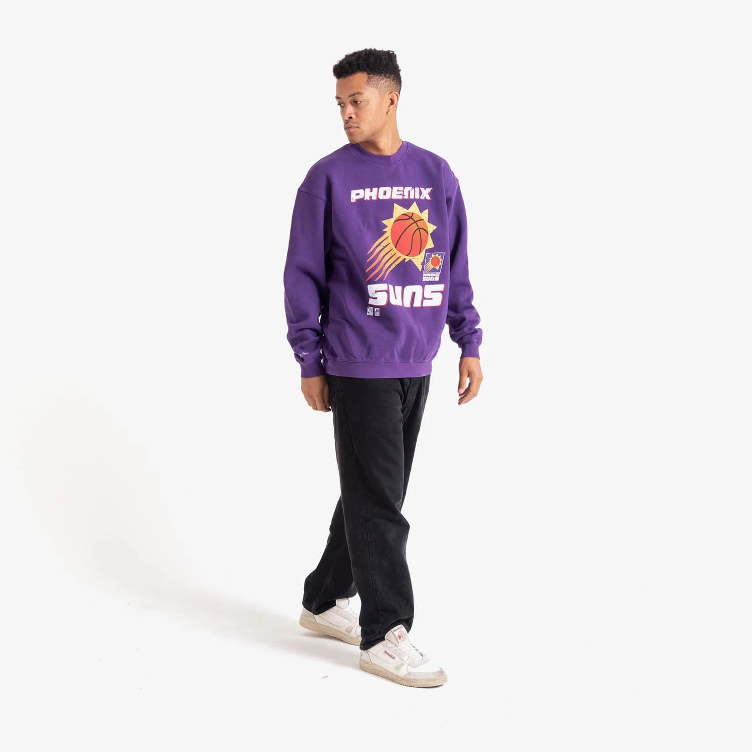 Футболка Mitchell & Ness Phoenix Suns Vintage Shooting NBA Crew Neck Jumper