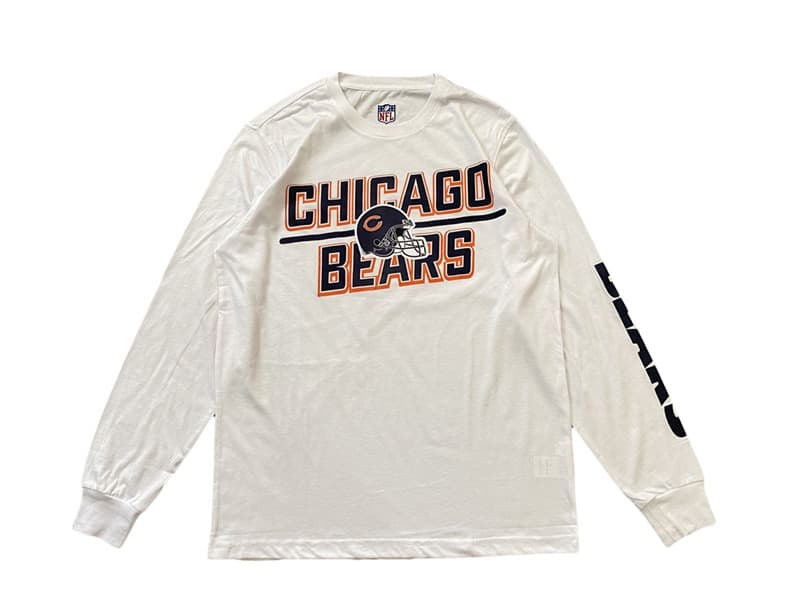 Лонгслив B20THER NFL Chicago Bears White Longsleeve