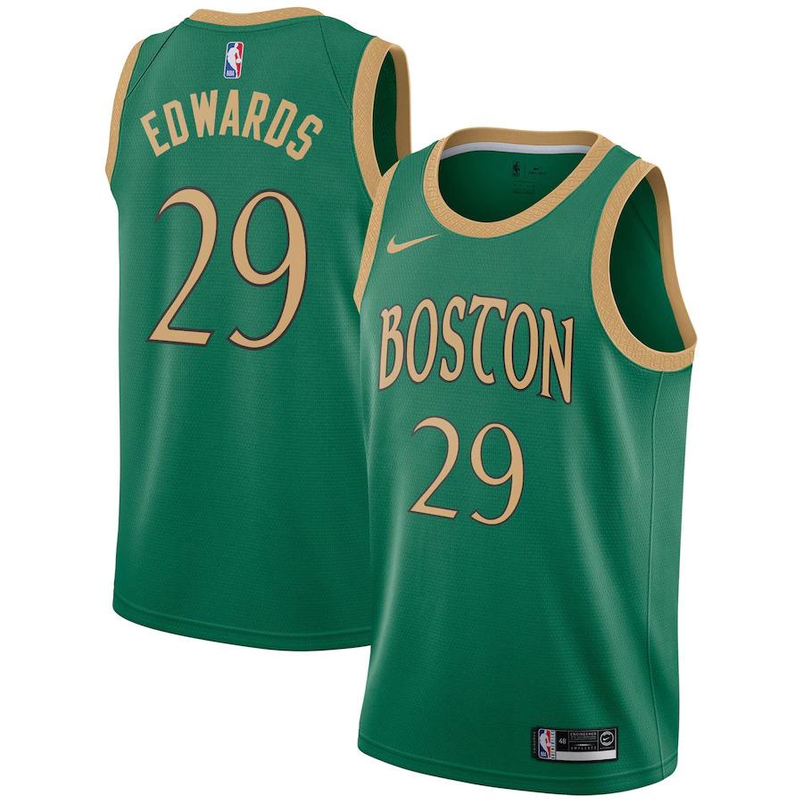 Баскетбольная джерси 2021-22 Boston Celtics #29 Carsen Edwards City Edition Swingman Jersey