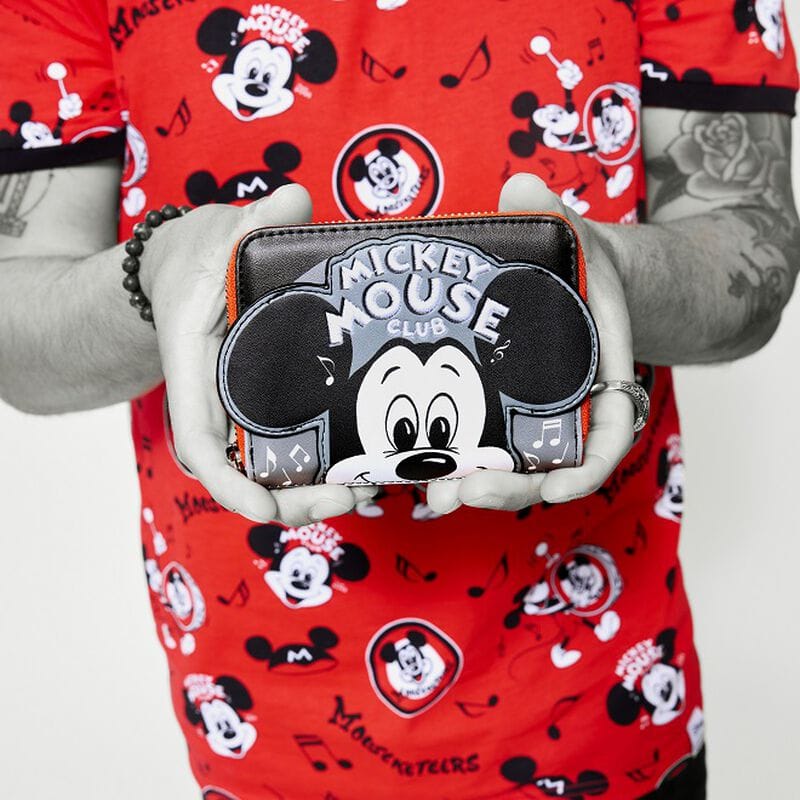 Кошелёк Disney100 Mickey Mouse Club Zip Around Wallet
